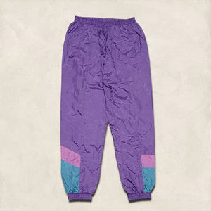 ชุดวอร์มวินเทจยุค 90 สีสันเรโทรแบบคัลเลอร์บล็อก มีฮู้ด สวมใส่สบาย กันลม ทรงโอเวอร์ไซส์ น้ำหนักเบา เหมาะสำหรับวิ่งจ๊อกกิ้งและสตรีทแวร์  แบบยูนิเซ็กส์ - Product Image 4