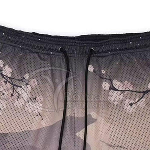 Shorts Deportivos de Malla Sublimados Personalizados para Hombre, Shorts Deportivos para Gimnasio y Running, Shorts de Malla Sublimados al por Mayor para Hombre - Product Image 4