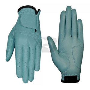 Gant de golf DARIB IMPEX GEF024011 respirant en cuir de chèvre véritable antidérapant à enfiler pour homme main gauche sportif gaufré - Product Image 3