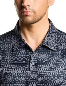 Polo décontracté classique pour homme en coton à manches courtes |   Tissu confortable et respirant |   Impression de logo personnalisé - Product Image 1