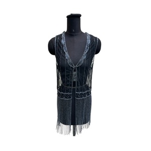 2026 Beaded <b>Sequins</b> Lace Cape with 100% Cotton Fabric at Best Prices From India - Product Image 1