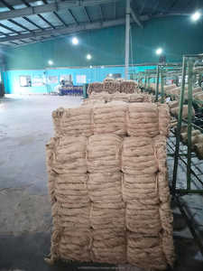 เส้นด้ายปอกระเจา 100% ปั่นด้วยวิธีธรรมชาติ เป็นมิตรกับสิ่งแวดล้อม ป้องกันแบคทีเรีย รีไซเคิลได้ ใช้สำหรับทอผ้า สีธรรมชาติ น้ำหนัก 10 ปอนด์/2 เส้น สำหรับถักไหมพรมด้วยมือ - Product Image 6
