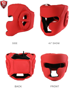 Protector de Cabeza para Boxeo, Cuero PU, Negro y Dorado, Protector Ligero para Sparring, Unisex para Adultos, Visera Única, Casco Deportivo Transpirable - Product Image 4