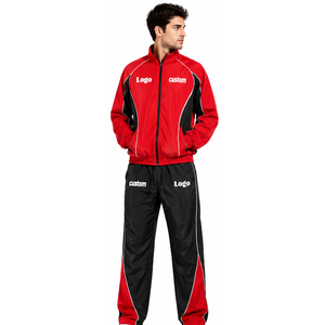 Custom <b>Men</b> Plus Size Streetwear Nylon Tracksuit Windproof Lightweight <b>Jacket</b> Pants Set OEM ODM Wholesale - Product Image 1