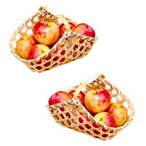 Artisan Straw BAMBOO <b>GIFT</b> <b>BASKET</b> Durable, Elegant, and <b>Gift</b>, Storage & Natural Handmade <b>Basket</b> for Premium Packaging - Product Image 1