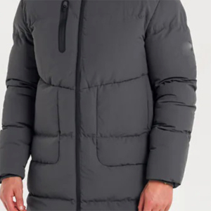 Parkas d'hiver tendance pour hommes, imperméables, coupe-vent, rembourrés et épais, avec capuche longue, garnissage en coton, en toile - Product Image 5