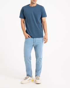 Camiseta lisa para hombre, de manga larga, cuello redondo, diseño elegante y moderno, precio bajo, hecha a medida. - Product Image 6