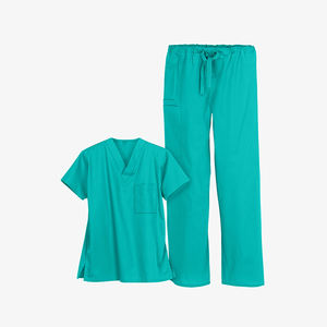 Nouvelle Collection – Tenue d'Infirmière Personnalisable pour Femme – Blouse et Pantalon Unisexe Extensibles en Polyester Coton Grande Taille - Product Image 1