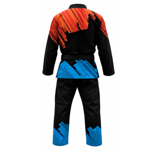 Kimono de Jiu-Jitsu Brésilien (BJJ) en Coton Tissé de Haute Qualité 100% pour Homme et Femme – Tenue Professionnelle d'Arts Martiaux BJJ Front - Product Image 6
