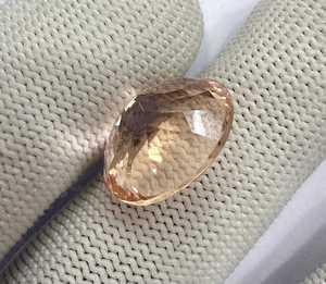 พลอยมอร์แกไนต์สีเทาธรรมชาติ รูปทรงวงรี สำหรับทำเครื่องประดับ Zubeda Gems ขนาดฟรีไซส์ คุณภาพเยี่ยม เกรดหายาก ตรวจสอบโดยบุคคลที่สาม - Product Image 2