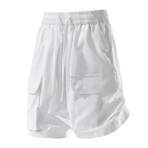 Nouveaux shorts décontractés respirants et polyvalents à séchage rapide pour hommes, shorts cargo de mode pour l'extérieur, shorts de sport d'été unis à multiples poches - Product Image 2