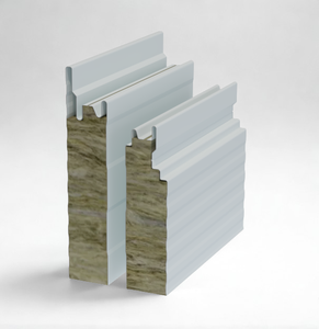 Prock bảng tường bên ngoài với giải pháp cách âm chống cháy lõi len cho nhà máy công nghiệp và tường kho - Product Image 1