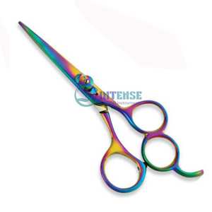 Tijeras de peluquero con logotipo personalizado, tijeras de peluquero de lujo negras mate de 6,5 pulgadas, tijeras de peluquero de acero de alto carbono ultraafiladas para hombres y mujeres - Product Image 5