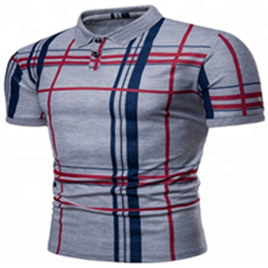 Camisas de Hombre Tejidas Antiarrugas de Poliéster de Alta Calidad, Elegancia Casual, Atractivo de Moda Contemporánea, Ropa en Contenedor - Product Image 2