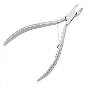 Professional Stainless Steel <b>Nail</b> <b>Clipper</b> 10mm Bevel Jaw Curved Blade Sharp Tip New Design <b>for</b> Finger <b>Thick</b> <b>Nails</b> Adult Use - Product Image 5