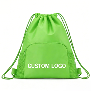 <b>Waterproof</b> Basketball <b>Drawstring</b> Backpacks with Pockets Travel Gym String Backpack Sports <b>Drawstring</b> Backpack <b>Bag</b> - Product Image 1