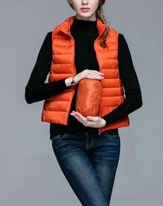 Nuevo Chaleco Acolchado de Punto para Mujer, Talla Grande, con Exterior de Nailon, Relleno de Poliéster, Transpirable, Impermeable y Ecológico - Product Image 5