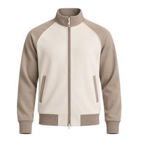 Conjunto Deportivo Personalizado al por Mayor para Hombre, Chaqueta con Cierre Completo, Forro Polar Transpirable de 380g, Ropa Deportiva Informal para Correr, Conjunto Deportivo de Otoño - Product Image 3