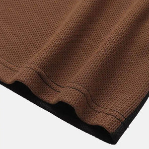T-shirt pour homme à col rond en coton et polyester respirant, style streetwear, écologique, manches courtes, couleur unie, coupe classique - Product Image 6