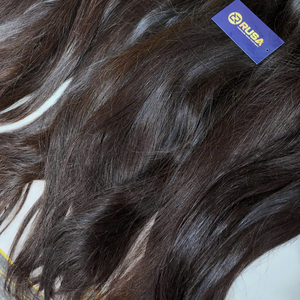 Extensiones de cabello virgen vietnamita al por mayor, sin procesar, lisas, de 10 a 34 pulgadas de longitud, alta calidad de fábrica. - Product Image 1