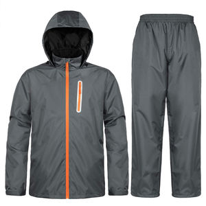 Ensemble de survêtement imperméable et léger pour homme, coupe-vent, avec logo personnalisé, pour toutes les conditions météorologiques - Product Image 1