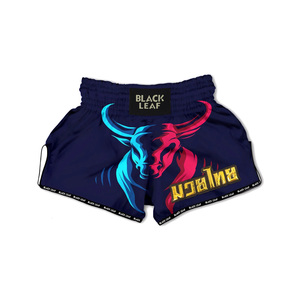กางเกงมวยไทยสั่งทำขายส่ง สำหรับชกมวย คิกบ็อกซิ่ง MMA ฝึกซ้อม กางเกงต่อสู้ผ้าซาตินพรีเมียม ผู้ผลิต - Product Image 3