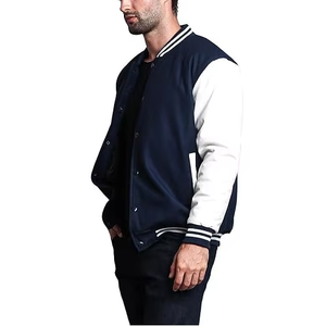 Manufacturer <b>Men</b> Embroidery Custom <b>Baseball</b> Letterman <b>Jacket</b> New Design High Quality Varsity <b>Jackets</b> - Product Image 5