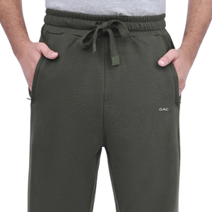 <b>Mens</b> Fleece Sweatpants <b>Elastic</b> Drawstring Waist Straight Leg Jogger Pants Casual Winter Lounge Gym Training Pocket <b>Trousers</b> - Product Image 3