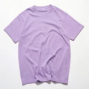 เสื้อยืดผู้ชายผ้าฝ้าย 100% ทรงหลวม สวมใส่สบาย ลายตัวอักษร ถักทอสีพื้น ระบายอากาศได้ดี ไม่ยับ น้ำหนัก 220 กรัม - Product Image 4