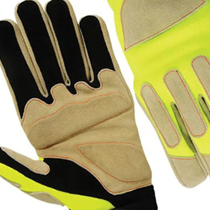 Gants de mécanicien à adhérence extrême, noirs et jaunes, haute performance, durables, protecteurs et renforcés pour hommes et femmes - Product Image 6