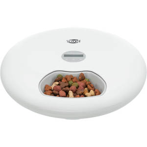 Comedero Automático Trixie para Mascotas, 6 Comidas, 0.18 L Cada Uno, Dispensador de Comida Blanco - Product Image 2