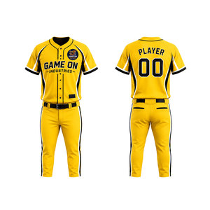 Uniformes de baseball personnalisables multi-couleurs et grandes tailles avec logo imprimé – Tenues de baseball tendance pour adultes, nouvelle mode pour un usage quotidien - Product Image 6