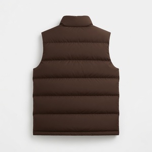 Good Quality Custom Puffer Vest Full Zipper Sleeveless Vest Lightweight Casual Winter <b>Warm</b> Puffer Sleeveless Padded Vest - Product Image 4