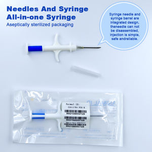 Microchip RFID en tube de verre de 12 mm, LF 134,2 kHz FDX-B ICAR, seringue injectable, identification d'animaux domestiques, chien, <span class=keywords><strong>chat</strong></span>, transpondeur, étiquette - Product Image 3