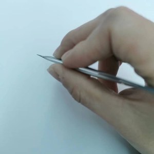 Pinzas para Pestañas y Cejas Vired Impex VI-078 de Acero Inoxidable, Duraderas, con Punta Puntiaguda de Precisión, Suaves, de 10 mm de Longitud - Product Image 5