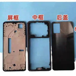 Cep telefonu LCD çerçeve tam konut toptan cep telefonu aksesuarları ve parçası popüler fabrika tedarikçisi telefono parçaları