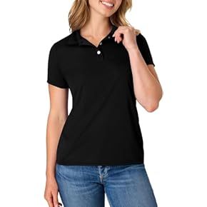 Camiseta Polo Casual para Mujer, Algodón Orgánico, Tacto Suave, Cuello Clásico, Uso Diario, Logotipo Personalizado - Product Image 3