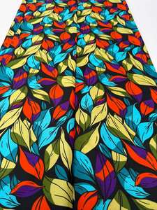 Tela de algodón de cera Africana Kenia personalizada con servicio OEM para proyectos promocionales y de sastrería de diseñadores de moda - Product Image 4