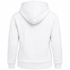 Sudadera con capucha y cremallera completa para mujer, diseño griego personalizado, blanca, premium, estilo universitario, con letras griegas bordadas, informal, de forro polar. - Product Image 2