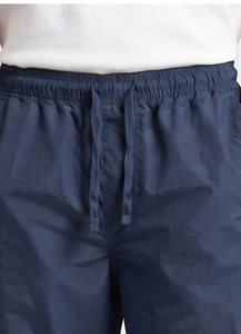 <b>Men's</b> Oversize Wide Leg <b>Trouser</b> Mid Waist Drawstring Casual <b>Lightweight</b> 100% Nylon Polyester Pants with Side Pockets <b>Summer</b> Wear - Product Image 4