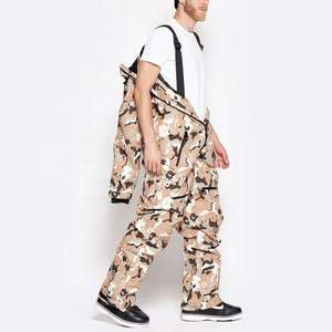Combinaison de ski pour homme camouflage personnalisée, imperméable, coupe-vent, combinaison de snowboard d'hiver, combinaison thermique pour le snowboard en plein air - Product Image 4