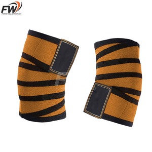 Genouillères respirantes OEM, genouillères de sport, bandes de soutien élastiques pour la musculation, la gym et les exercices. - Product Image 3