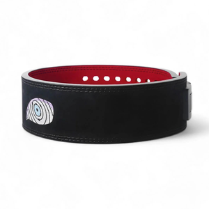 Ceinture de musculation professionnelle en cuir épais avec boucle à levier en acier réglable, construction robuste - Product Image 5