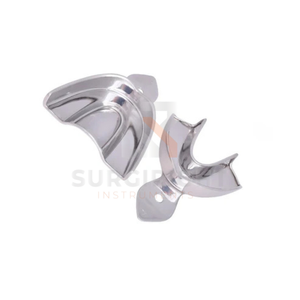 Bandeja de Impresión Dental Triple de Acero Inoxidable para Registro Preciso del Mordisco por SurgiRight - Product Image 5