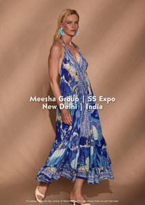 เดรสยาวสไตล์โบฮีเมียนสำหรับผู้หญิง คอ halter เปิดหลัง จับจีบช่วงเอวทรงเอ็มไพร์ เหมาะสำหรับใส่ไปเที่ยวทะเลในฤดูร้อน หลากหลายแบบ - Product Image 3