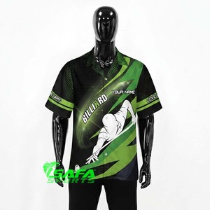 Camiseta de Billar Premium SAFA SPORTS, Ropa Personalizada para Equipos de Snooker, Prenda Deportiva con Estampado por Sublimación - Product Image 3