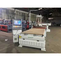 Router CNC mesin ukir perabot kayu enam Meter, poros ATC komponen inti gir Motor untuk perute kayu aluminium