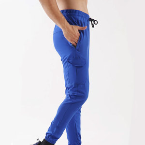High Quality <b>Lightweight</b> <b>Summer</b> <b>Men's</b> Straight Trouser Solid Color 100% Cotton Breathable Quick Dry Low MOQ - Product Image 3
