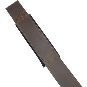 Correa de Gimnasio de Cuero Vacuno, Resistente, Antideslizante, Transpirable, Unisex, Soporte para Muñeca para Levantamiento de Pesas, Culturismo - Product Image 5