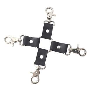 Conjunto de sujeción de cuero Frog Tie para control de muñecas, tobillos y muslos - Product Image 6
